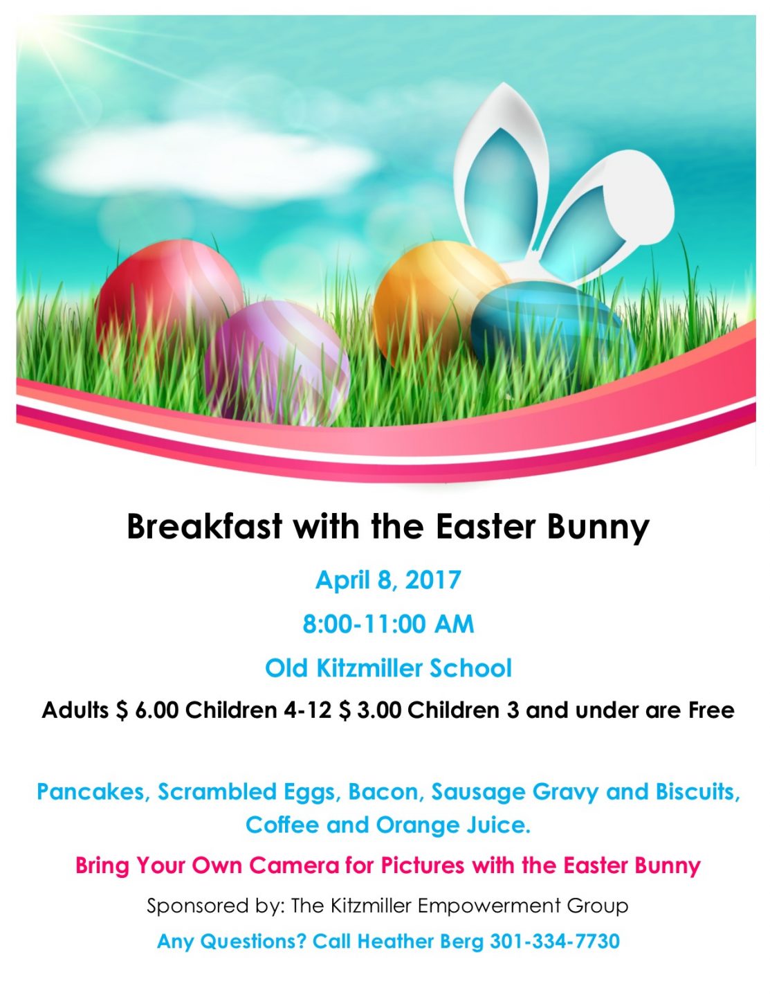 Breakfast with the Easter Bunny 2017