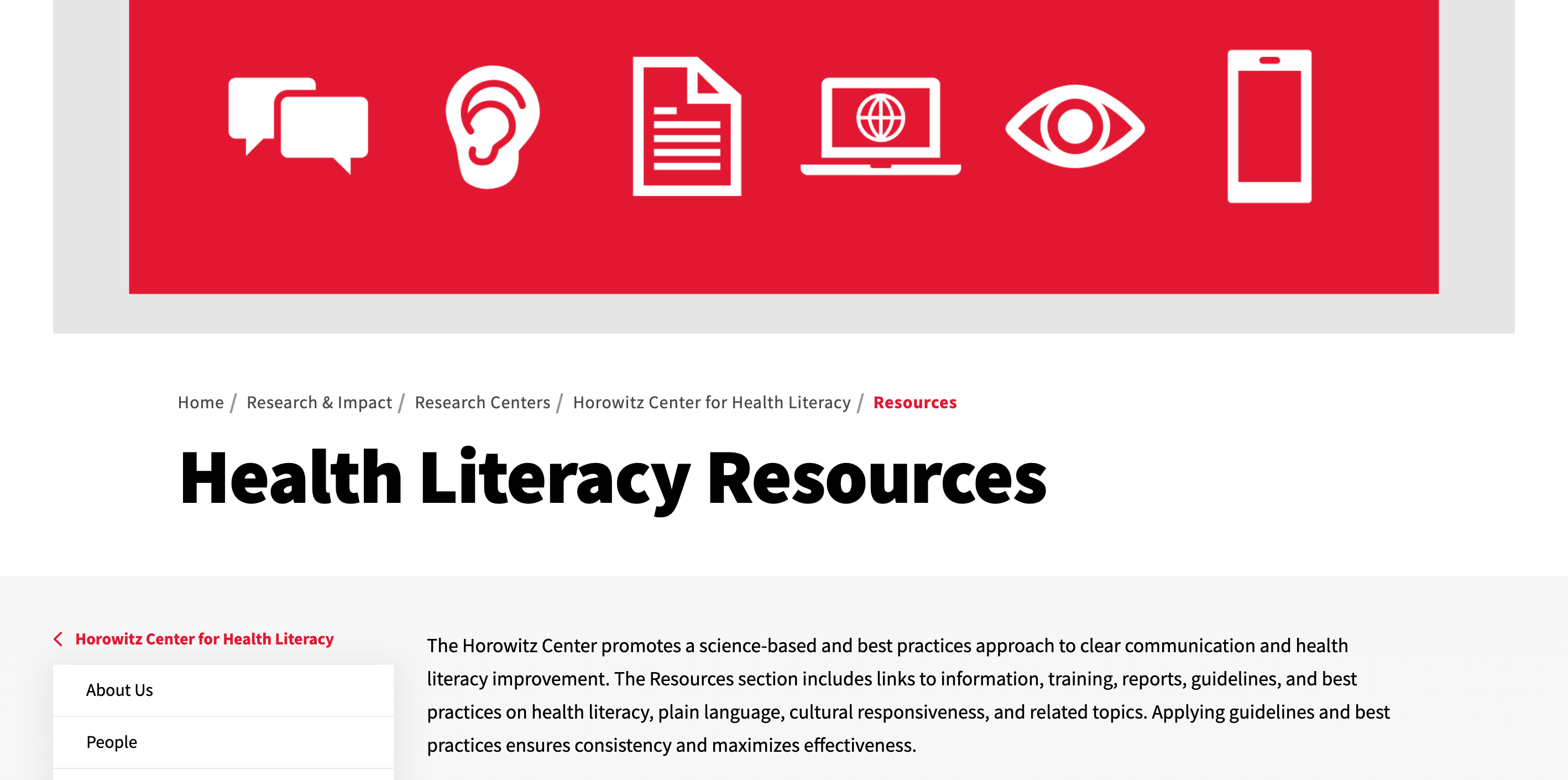 Health Literacy