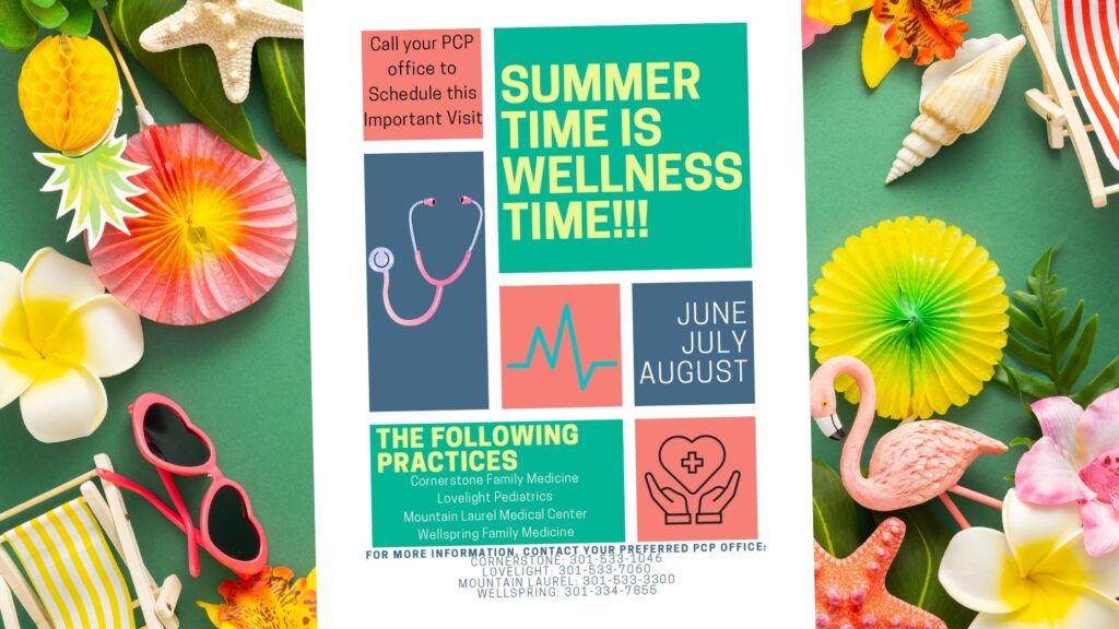Summer Time Wellness Banner