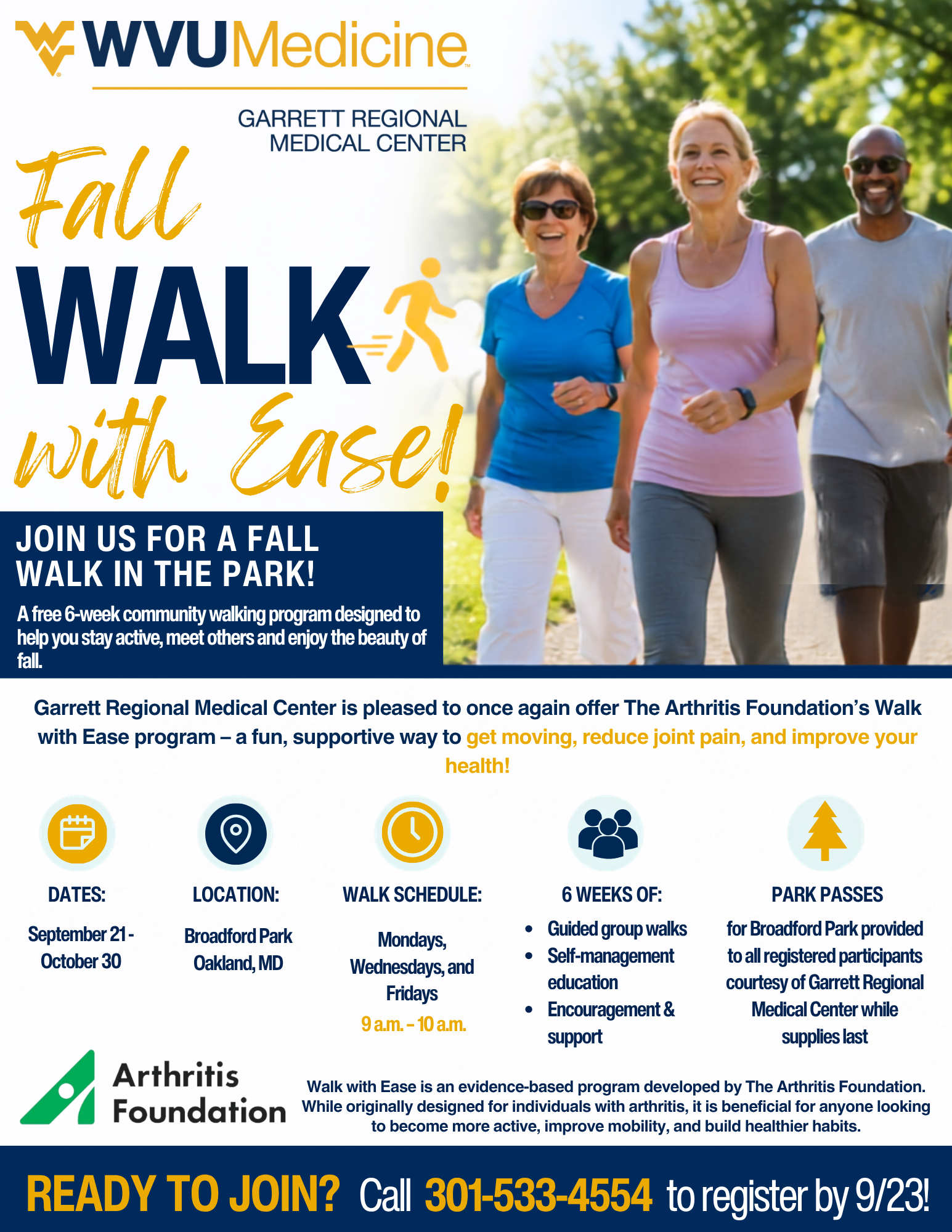 Walk With Ease Flyer